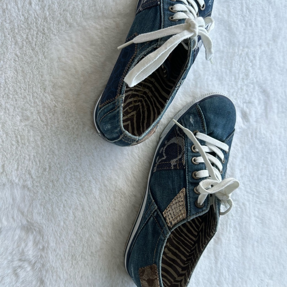 Coach Tonie Patchwork Sneakers - image 2